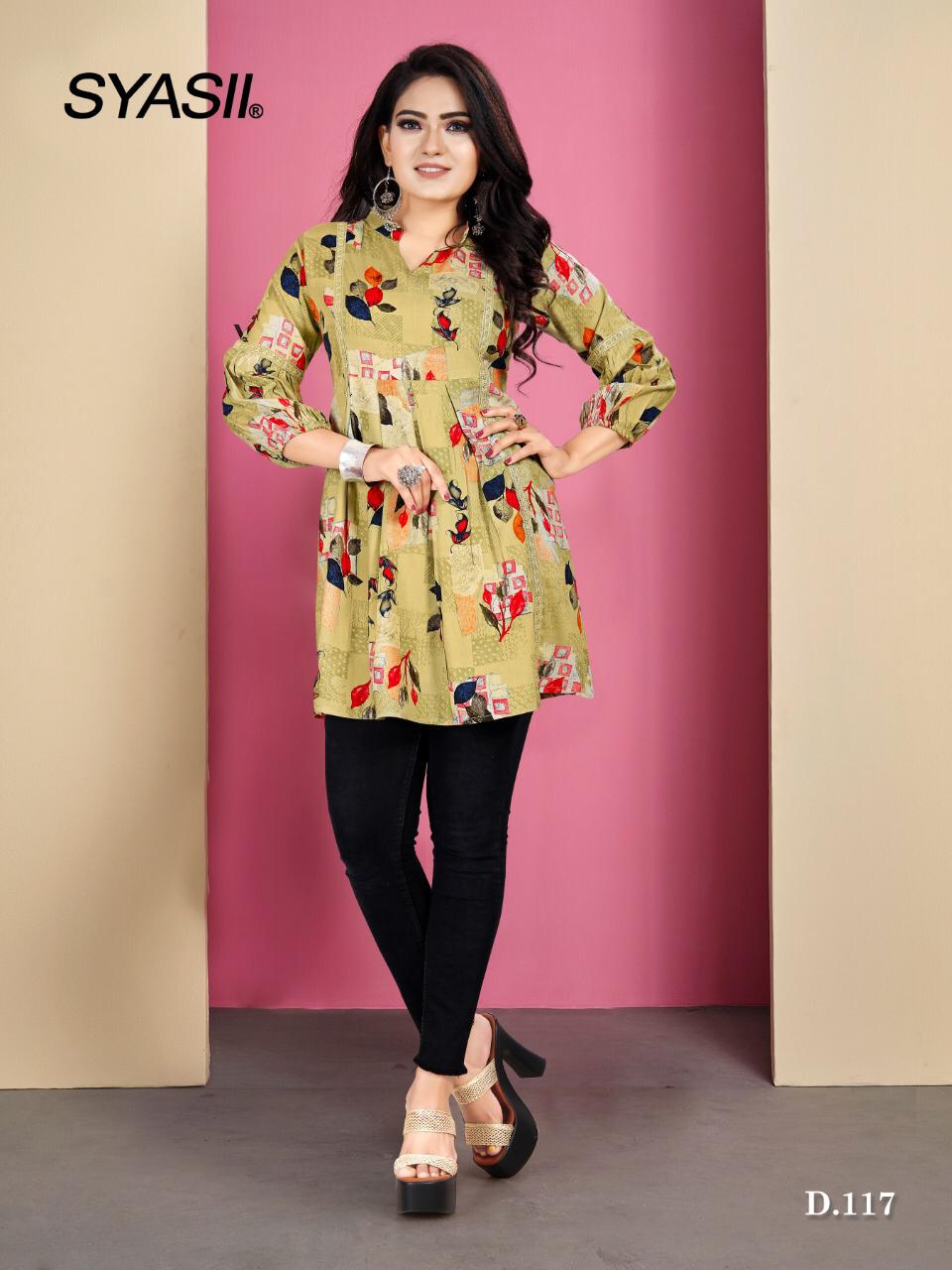 Syasii Presents  Topsy Flora  Short Tops