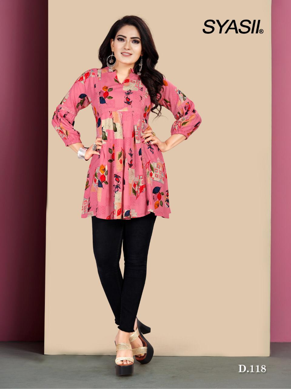 Syasii Presents  Topsy Flora  Short Tops