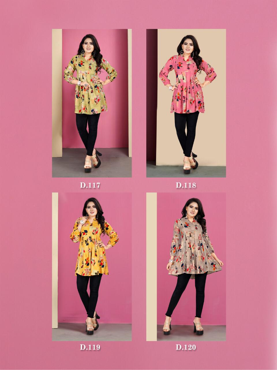 Syasii Presents  Topsy Flora  Short Tops
