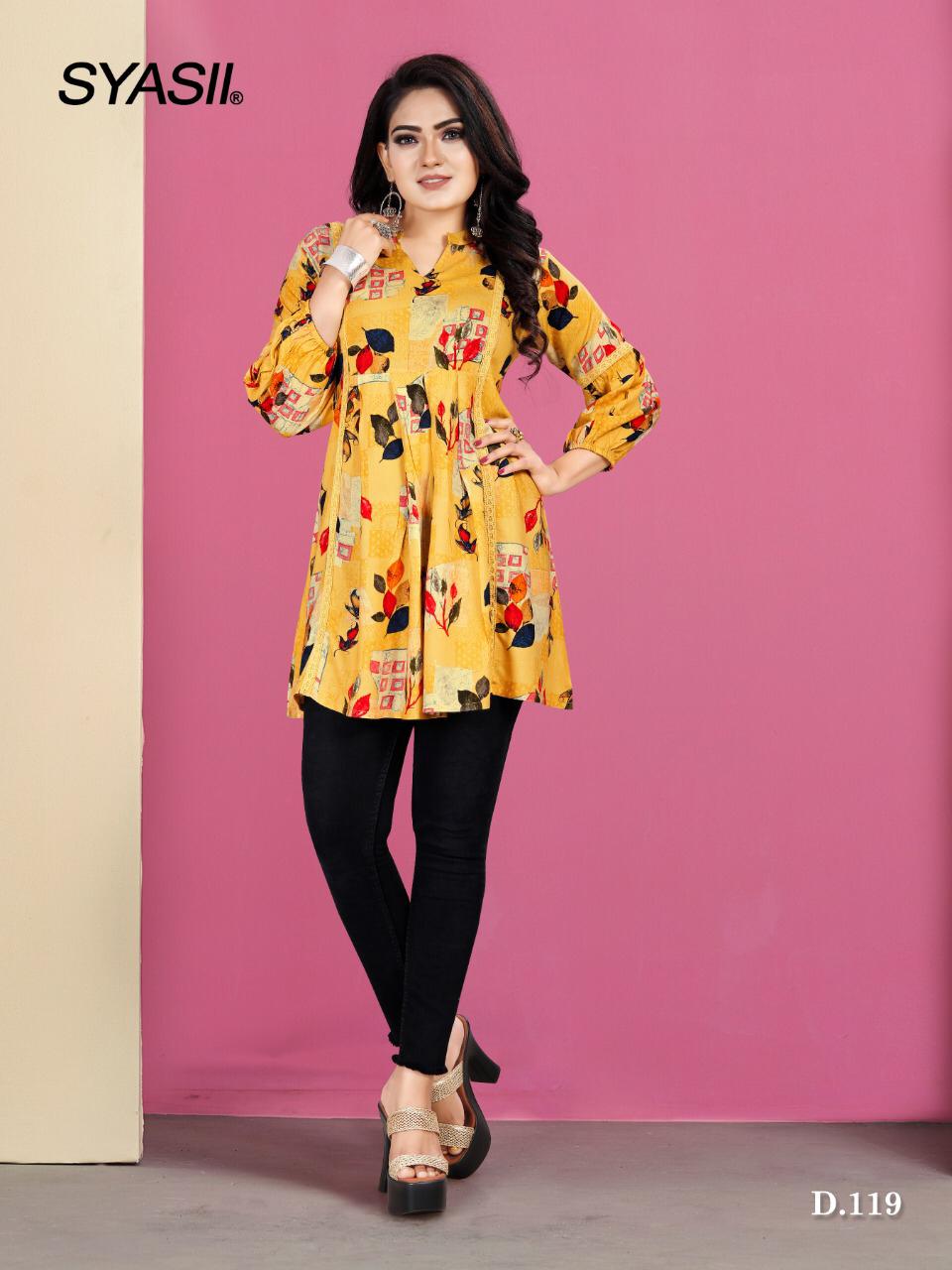 Syasii Presents  Topsy Flora  Short Tops