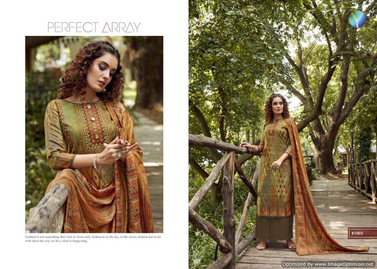 Y.c Presents  Winter Vol  1 Designer Dress Material