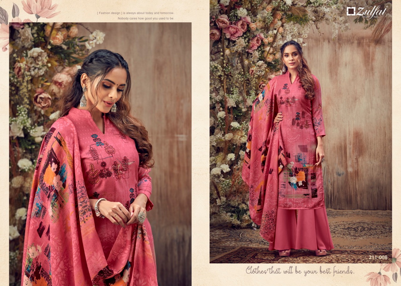 Zulfat  Presents Simran Designer Dress Material