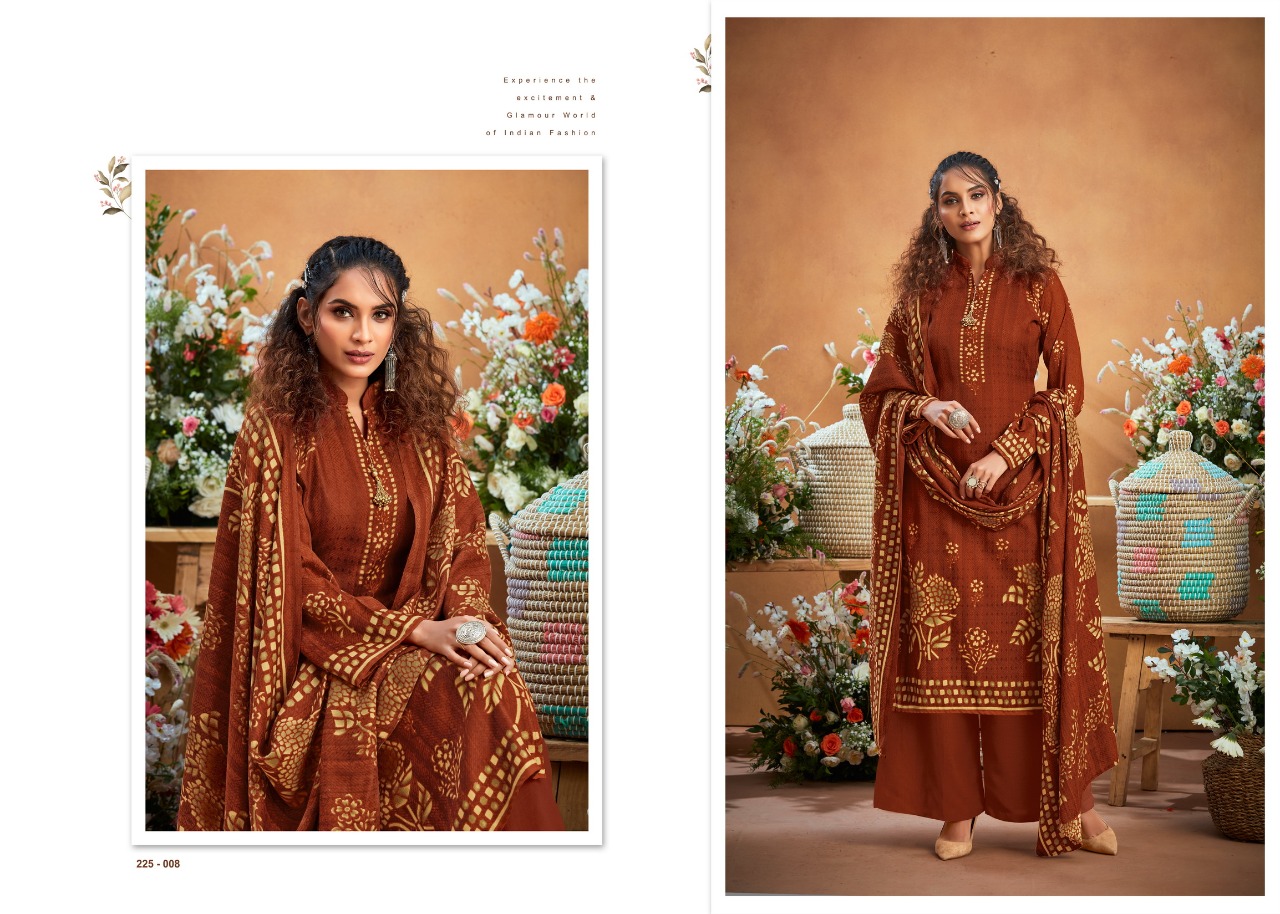 Zulfat Presents Winter Beauty Designer Dress Material