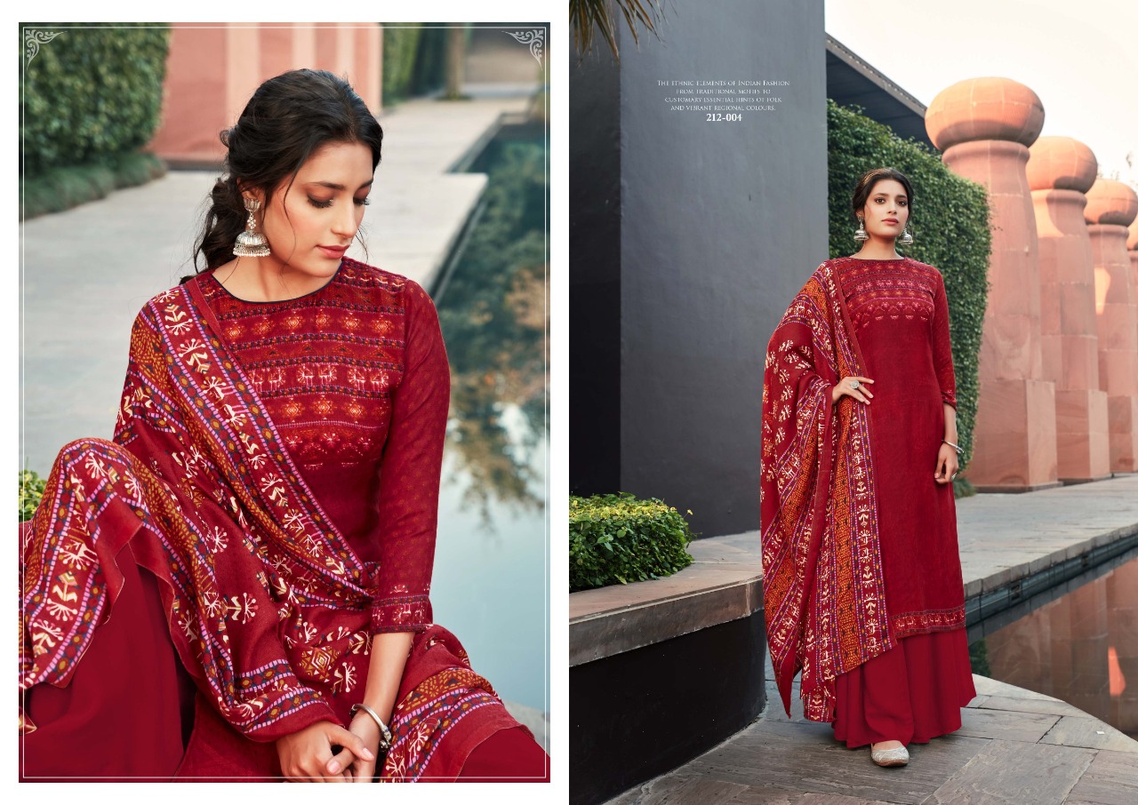 Zulfat  Presents Winter Breeze Vol 2 Designer Dress Material