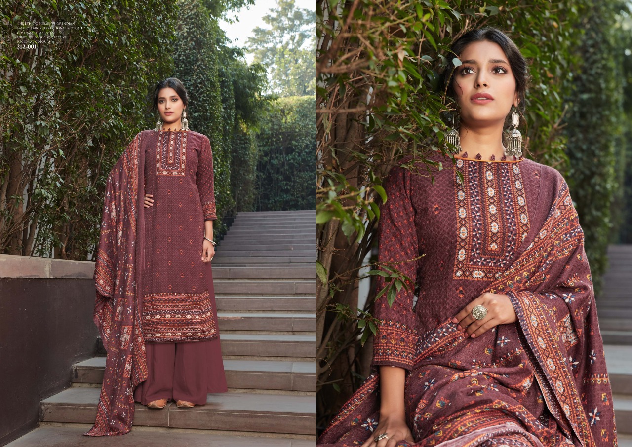 Zulfat  Presents Winter Breeze Vol 2 Designer Dress Material