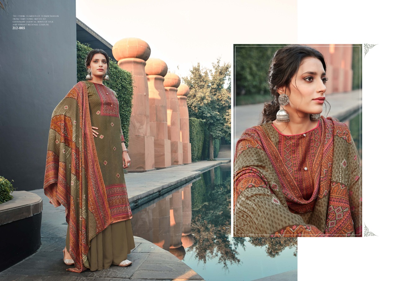 Zulfat  Presents Winter Breeze Vol 2 Designer Dress Material