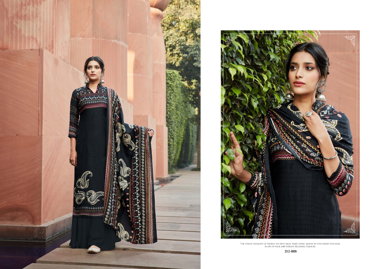 Zulfat  Presents Winter Breeze Vol 2 Designer Dress Material