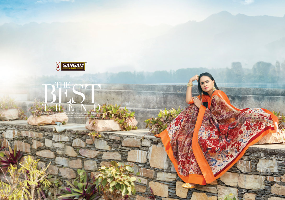 Sangam Presents Kashmiri Casual Cotton Saree Collection