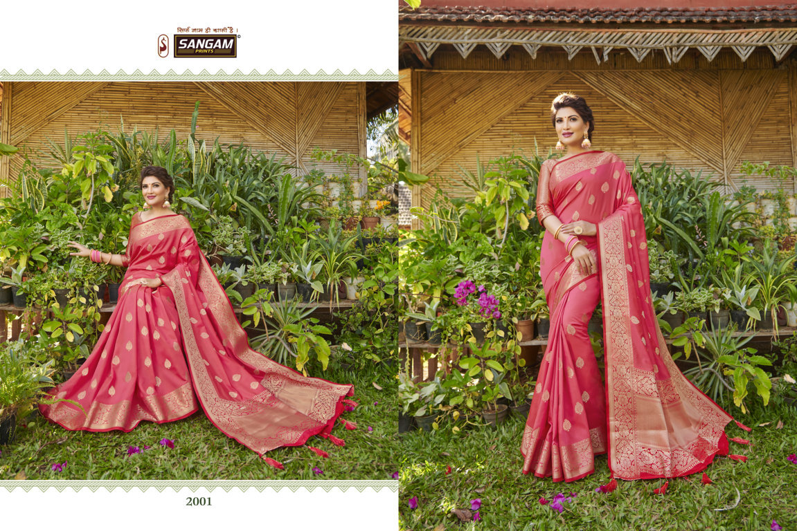 Sangam Presents Sambhalpuri Handloom Silk Designer Sarees Collection