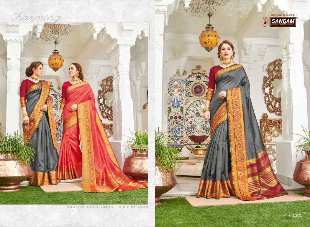Sangam Presents Udaan Handloom Silk Sarees Collection