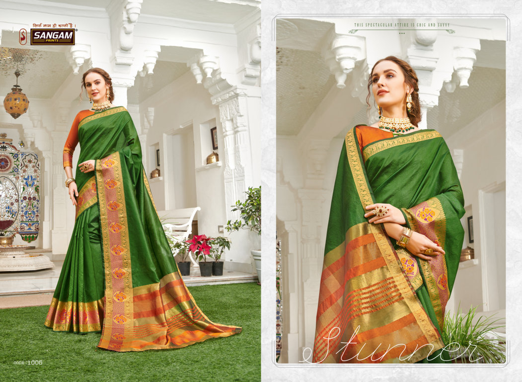 Sangam Presents Udaan Handloom Silk Sarees Collection
