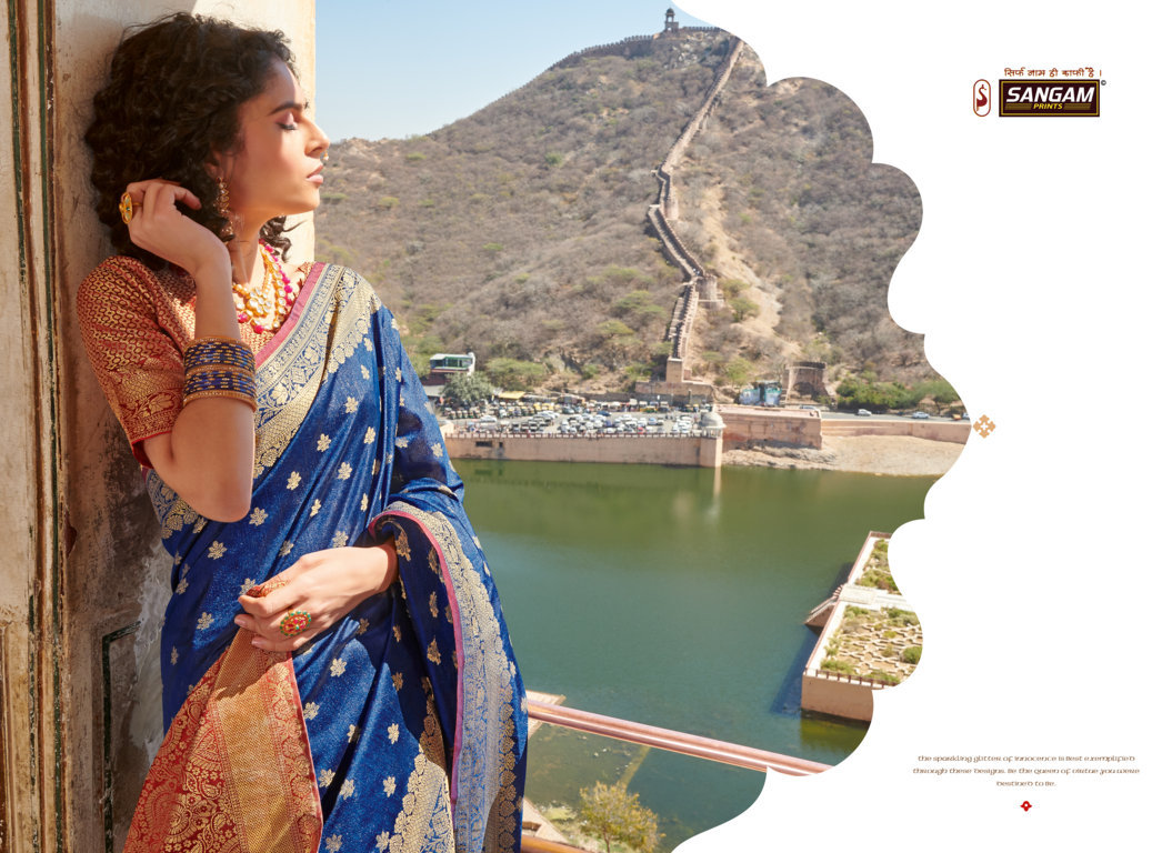 Sangam Presents Morepankh Handloom Silk Sarees