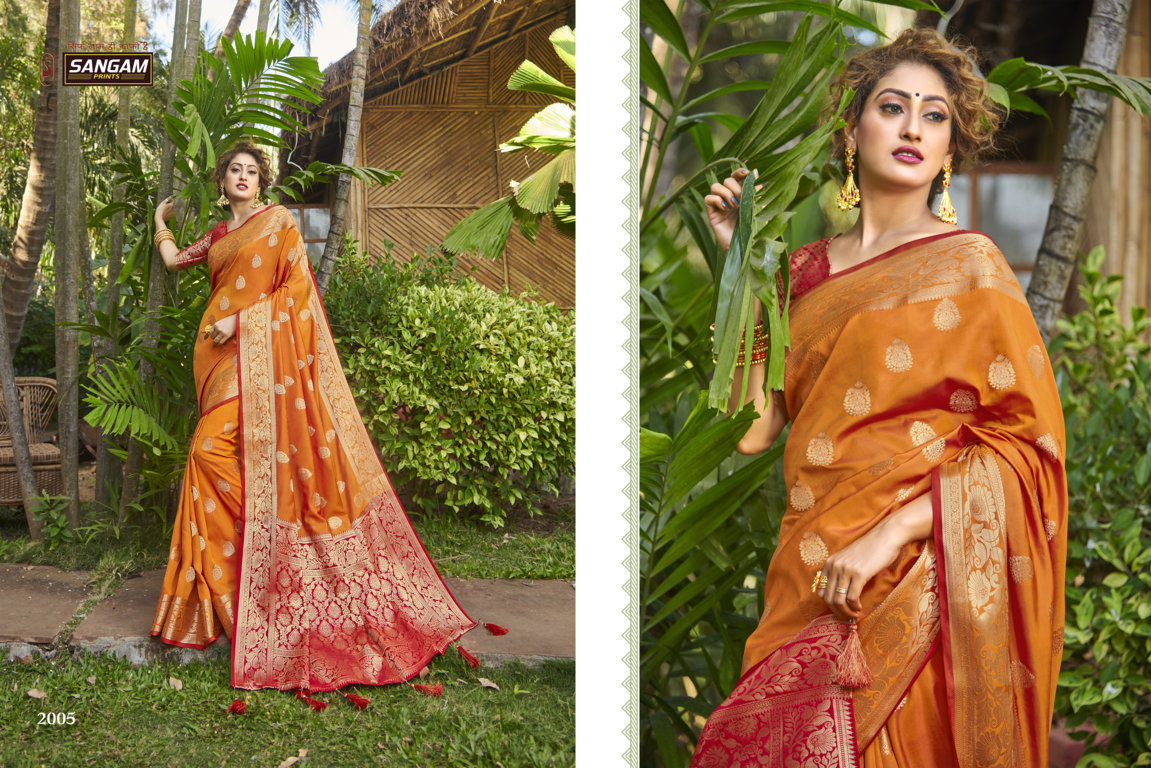 Sangam Presents Sambhalpuri Handloom Silk Designer Sarees Collection