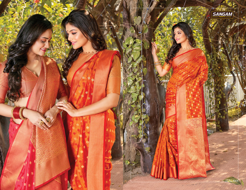 Sangam Presents Venkatgiri Handloom Silk Saree