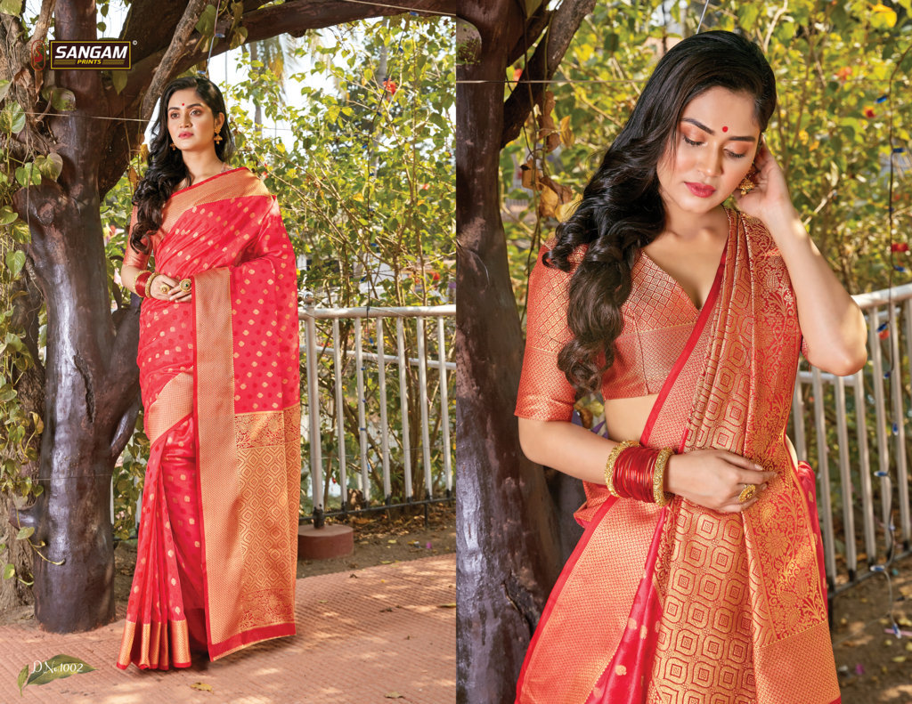 Sangam Presents Venkatgiri Handloom Silk Saree