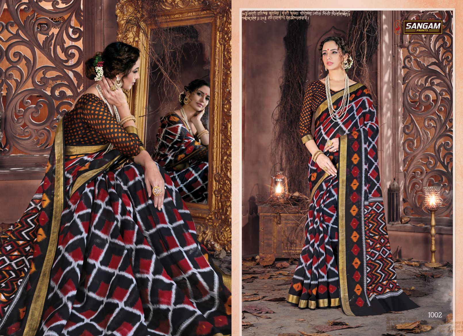 Sangam Presents Prerna Ethnic Wear Printed Saree Collection