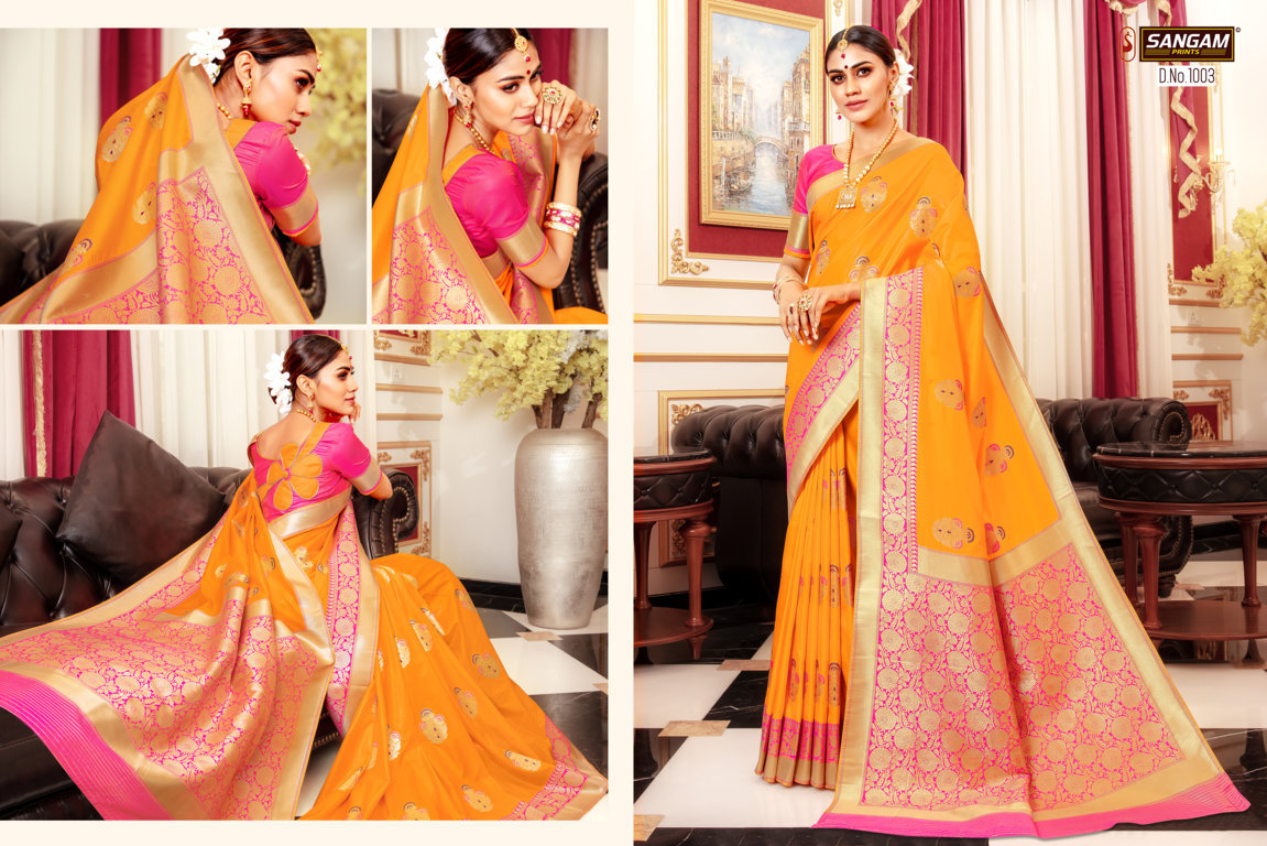 Sangam Presents Virasat Banarasi Silk Sarees
