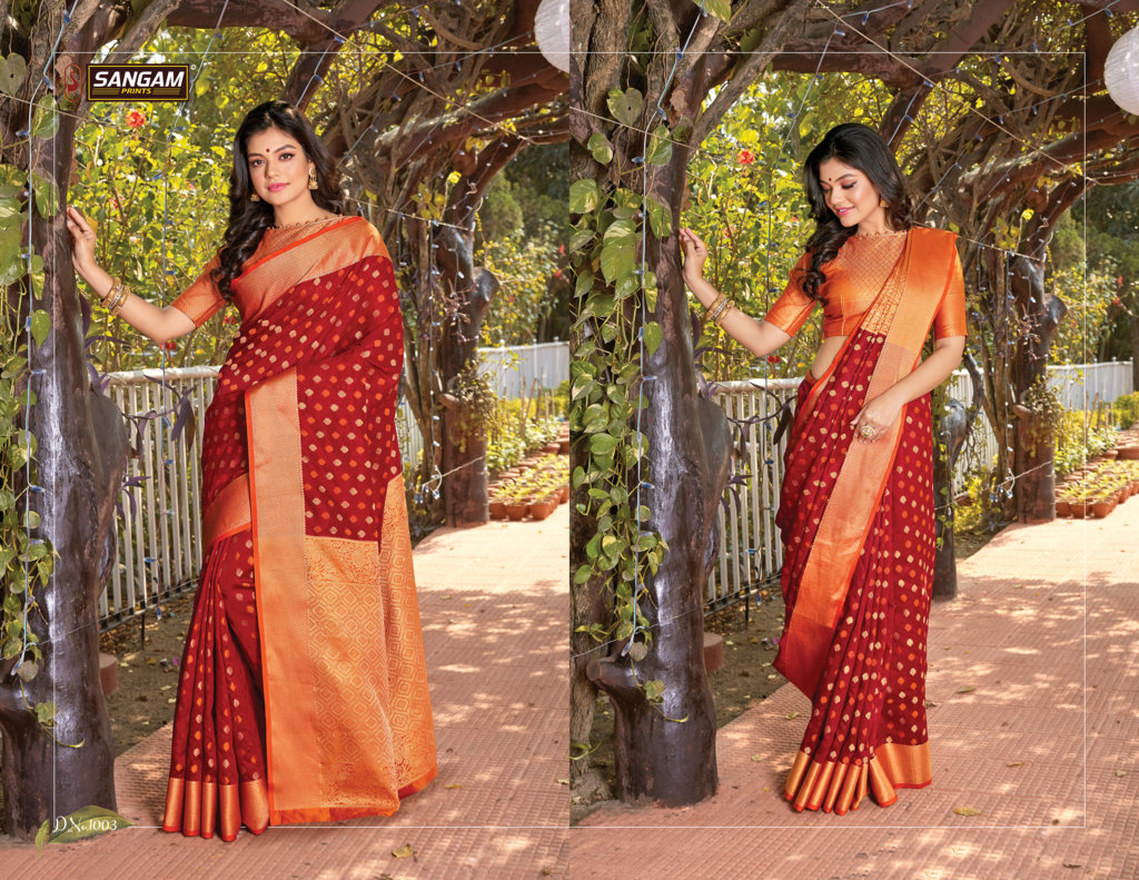 Sangam Presents Venkatgiri Handloom Silk Saree