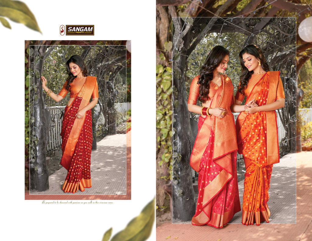 Sangam Presents Venkatgiri Handloom Silk Saree