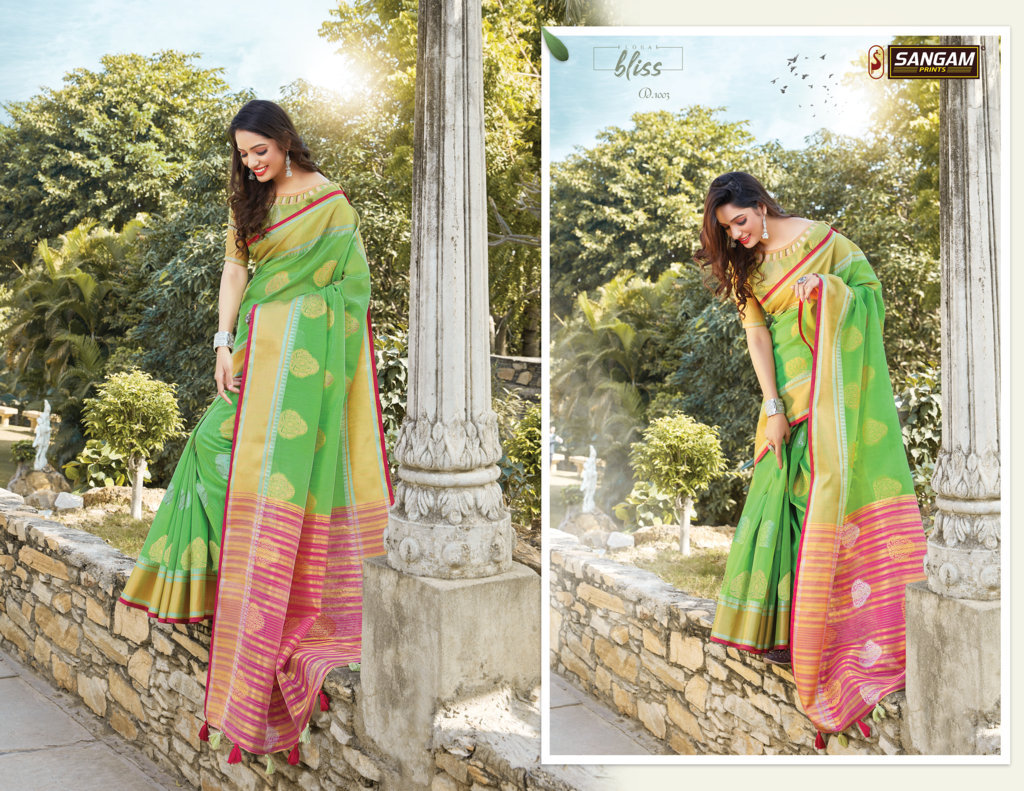 Sangam Presents Pankhudi Vol-2 Cotton Sarees Collection