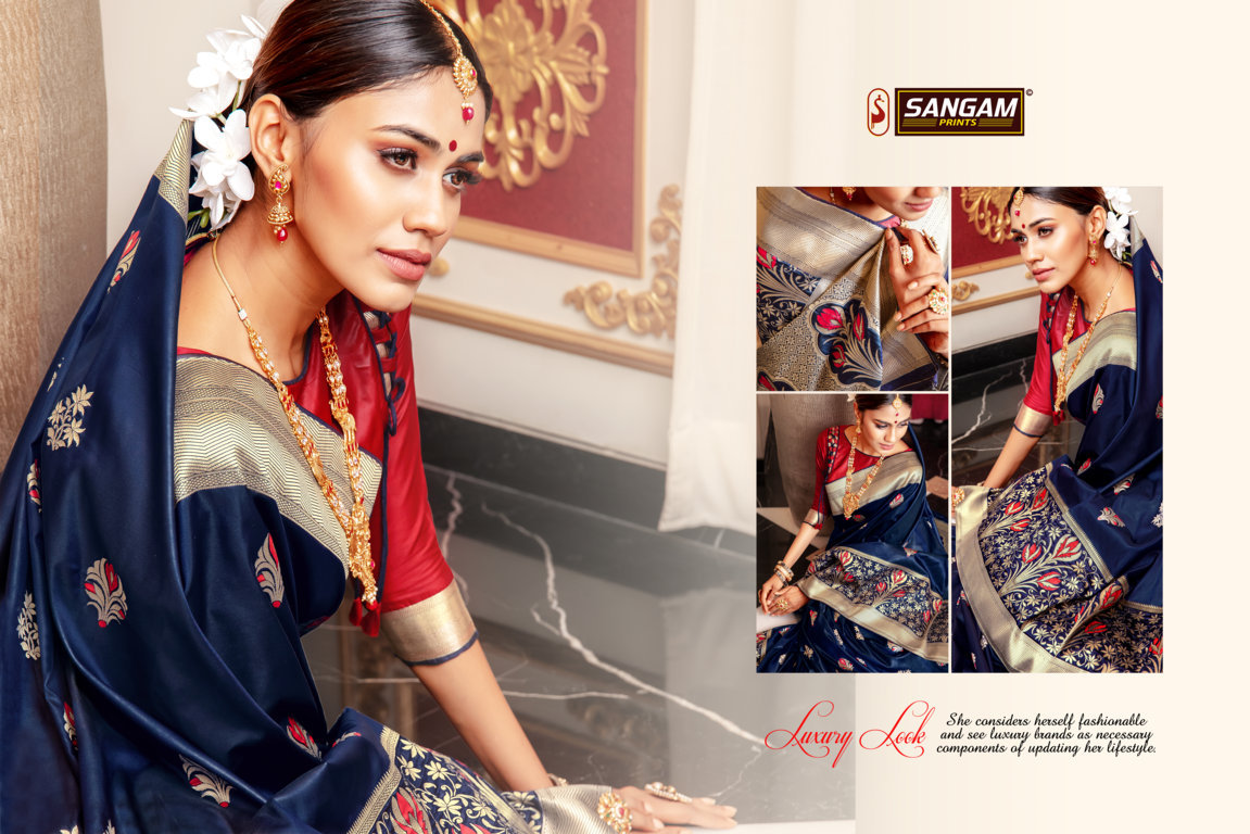 Sangam Presents Virasat Banarasi Silk Sarees