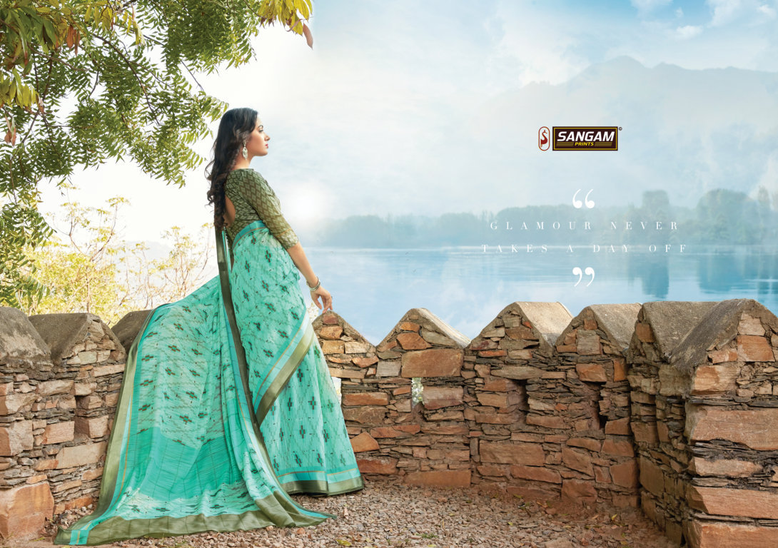 Sangam Presents Kashmiri Casual Cotton Saree Collection