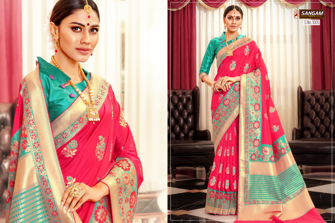 Sangam Presents Virasat Banarasi Silk Sarees