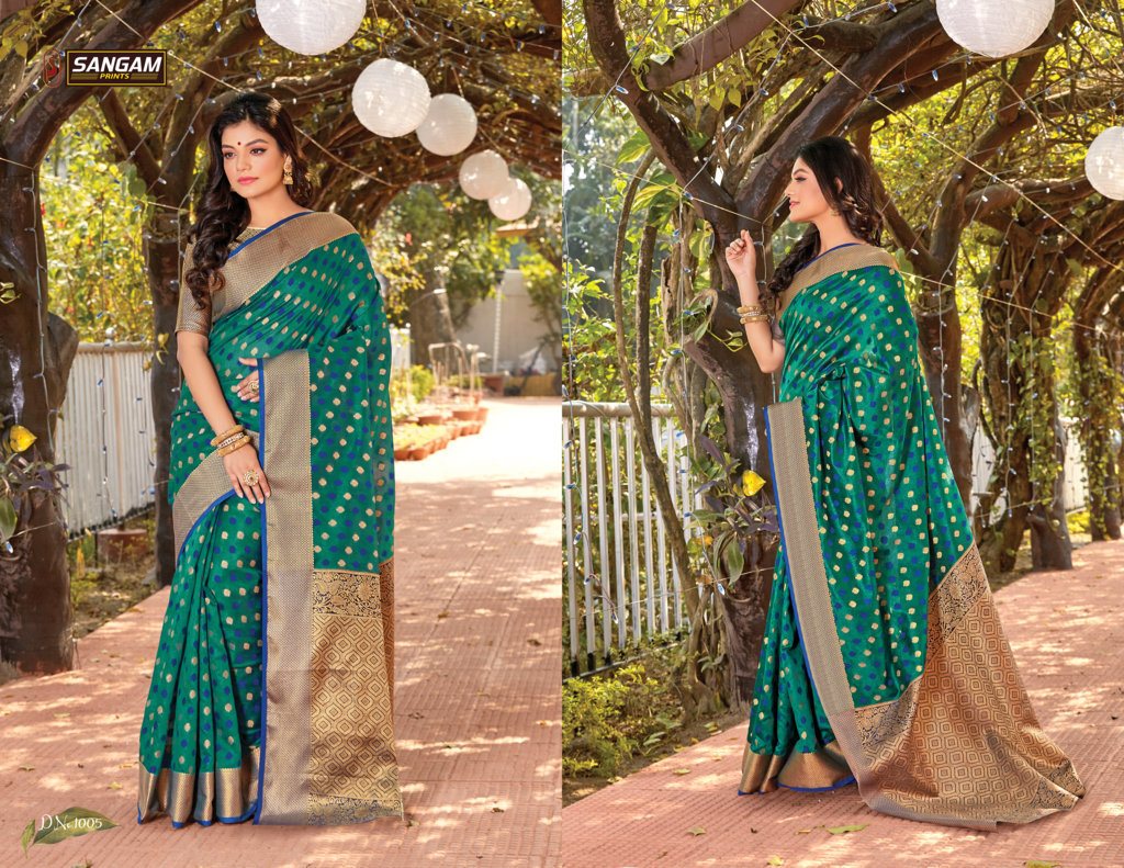 Sangam Presents Venkatgiri Handloom Silk Saree