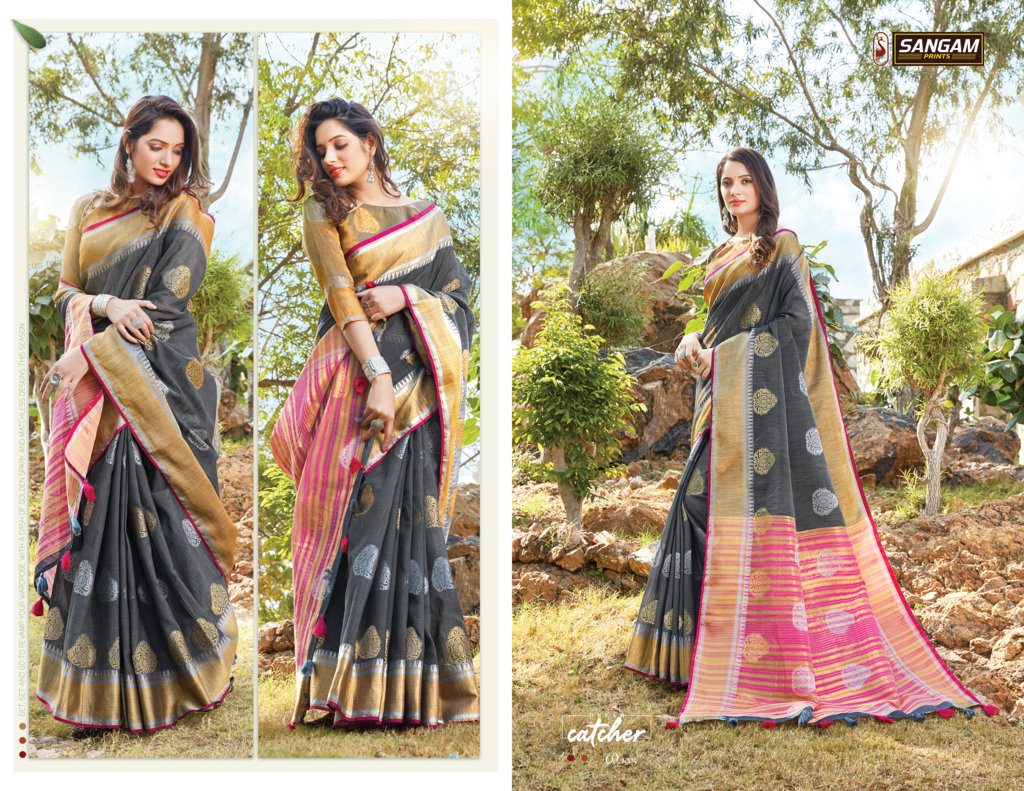 Sangam Presents Pankhudi Vol-2 Cotton Sarees Collection