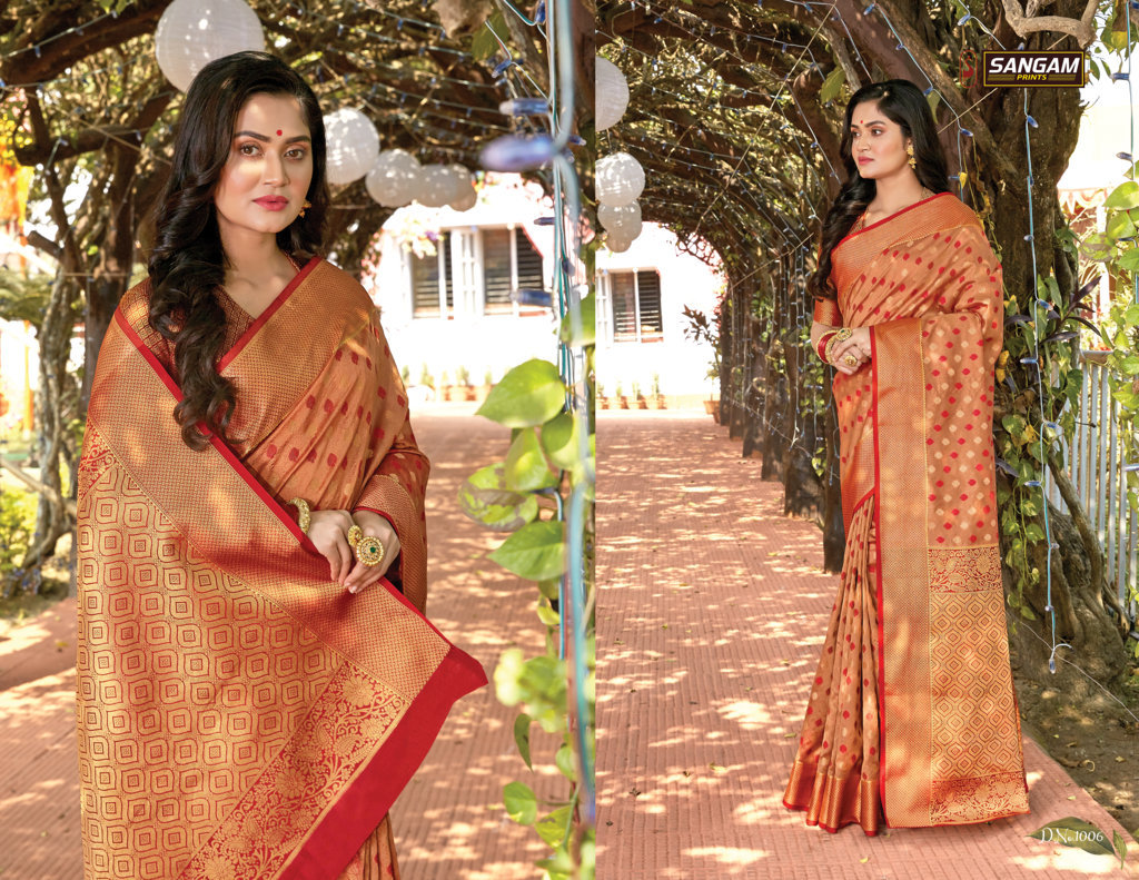 Sangam Presents Venkatgiri Handloom Silk Saree