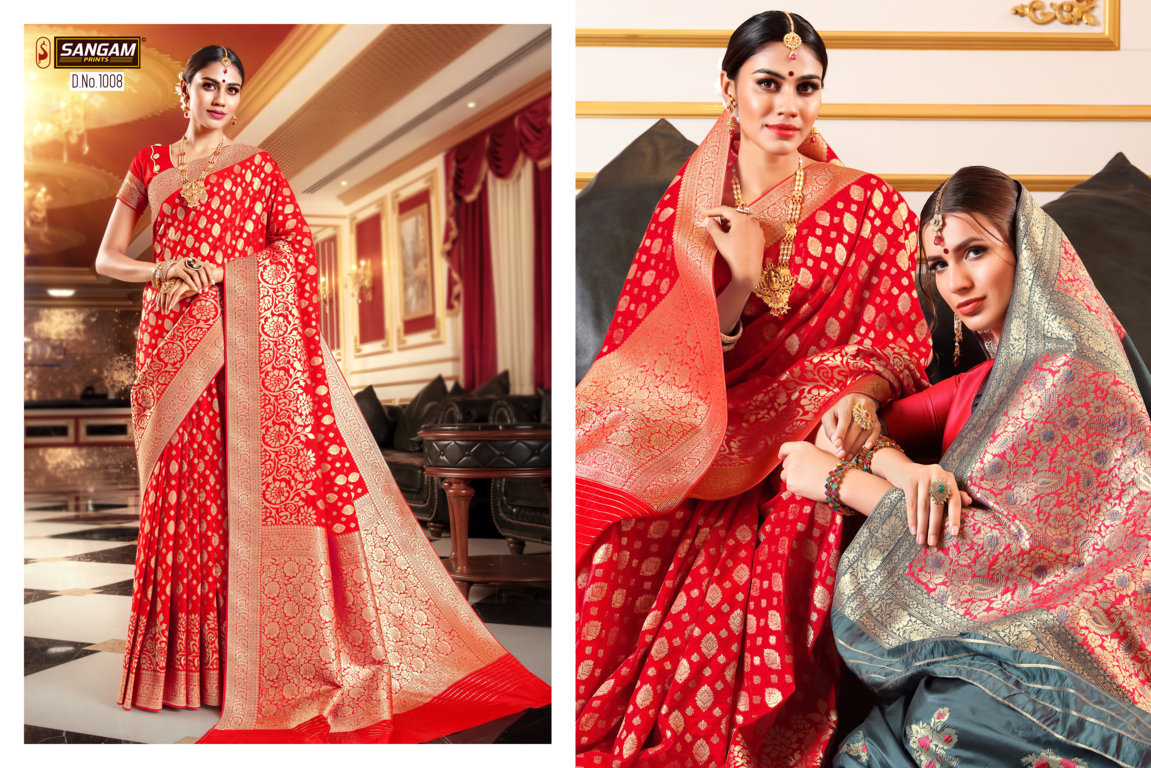 Sangam Presents Virasat Banarasi Silk Sarees