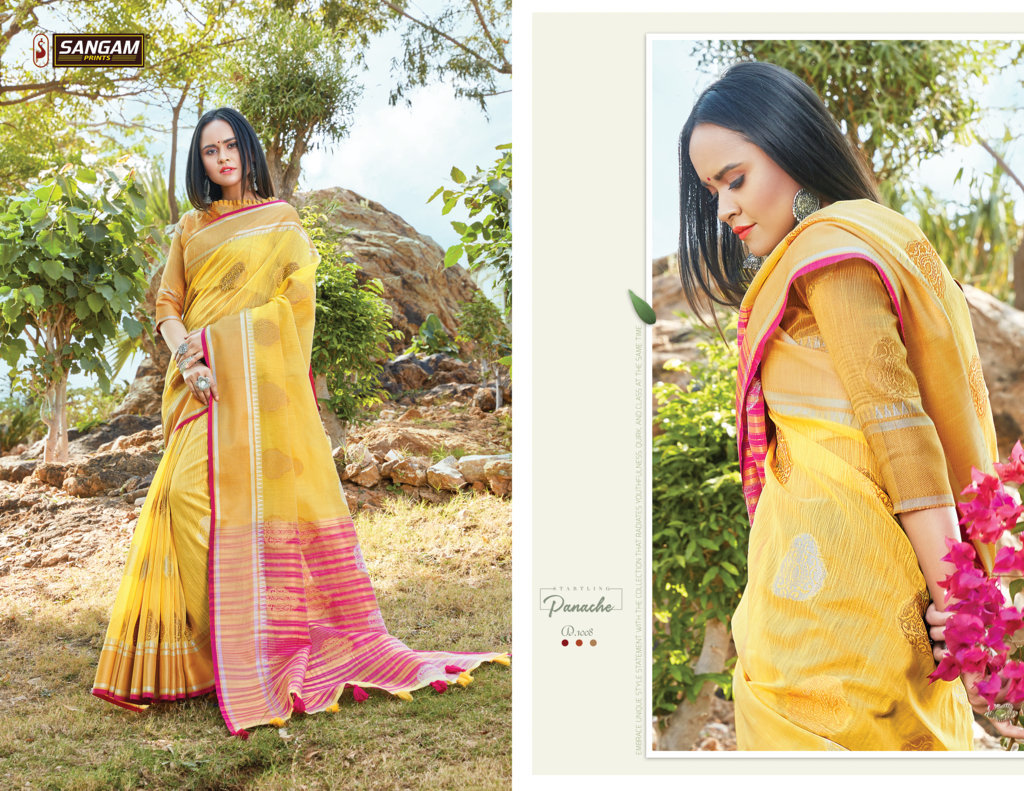 Sangam Presents Pankhudi Vol-2 Cotton Sarees Collection