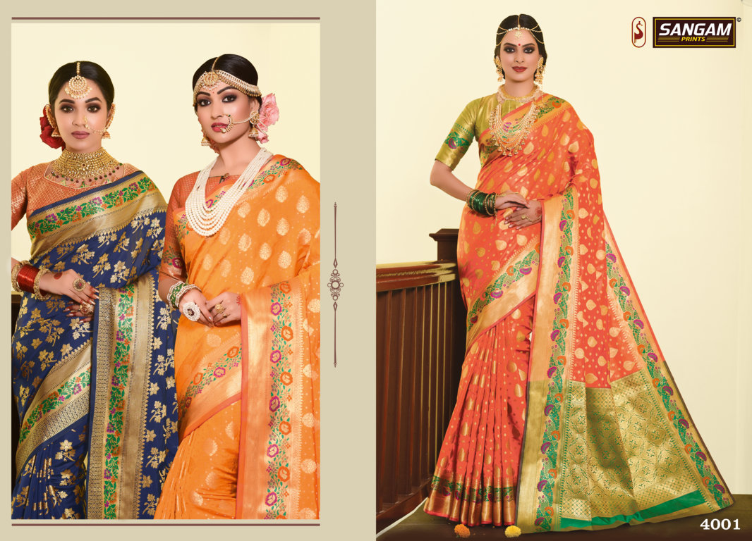 Sangam Presents Rang Tarang Silk Sarees