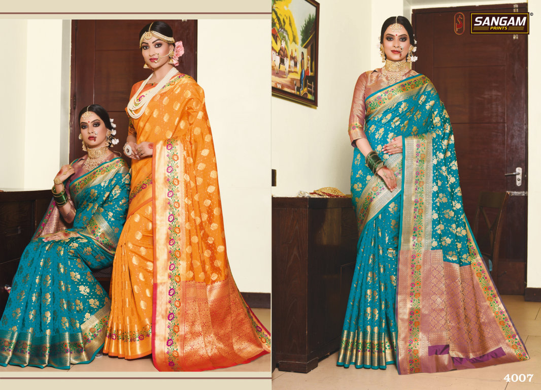 Sangam Presents Rang Tarang Silk Sarees