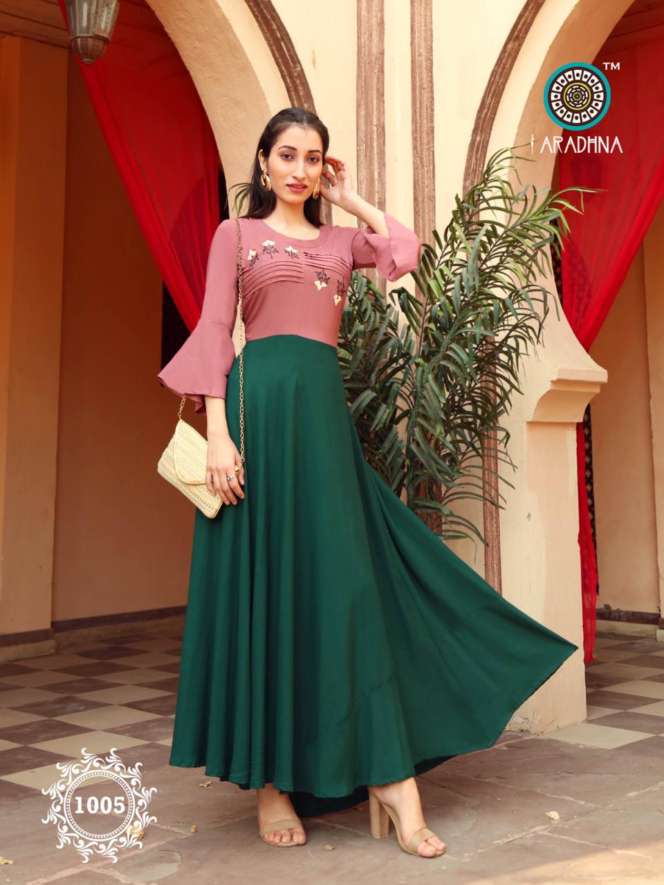 Aaradhna Presents Fashion Fabulous Vol 1 Long Kurti Collection