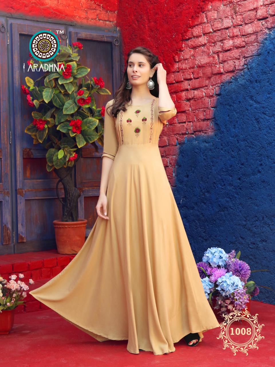 Aaradhna Presents Fashion Fabulous Vol 1 Long Kurti Collection