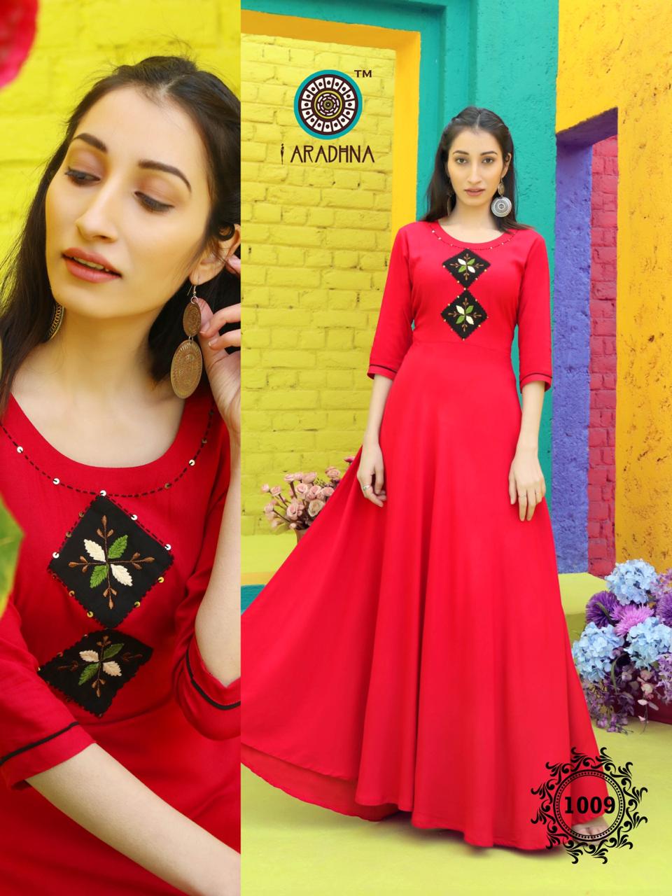 Aaradhna Presents Fashion Fabulous Vol 1 Long Kurti Collection