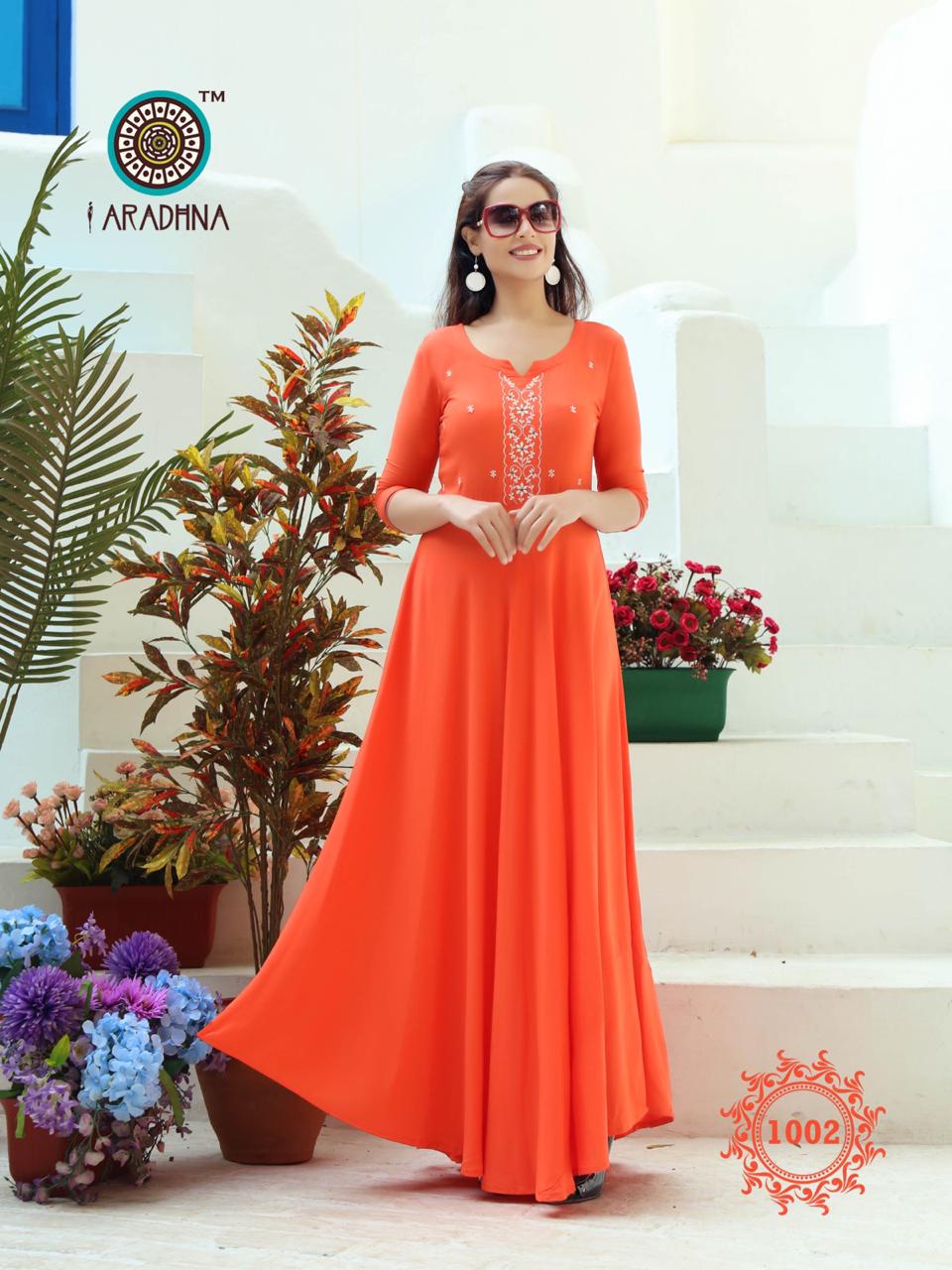 Aaradhna Presents Fashion Fabulous Vol 1 Long Kurti Collection