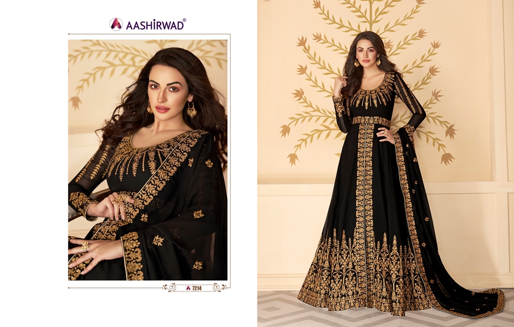 Aashirwad Presents  Paakhi Hevay Designer  Salwar Kameez