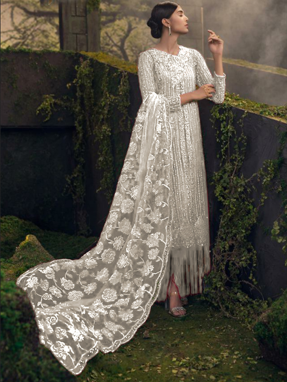 Al Presents  Zara Sana Safinaz Gold Karachi Dress Material Collection
