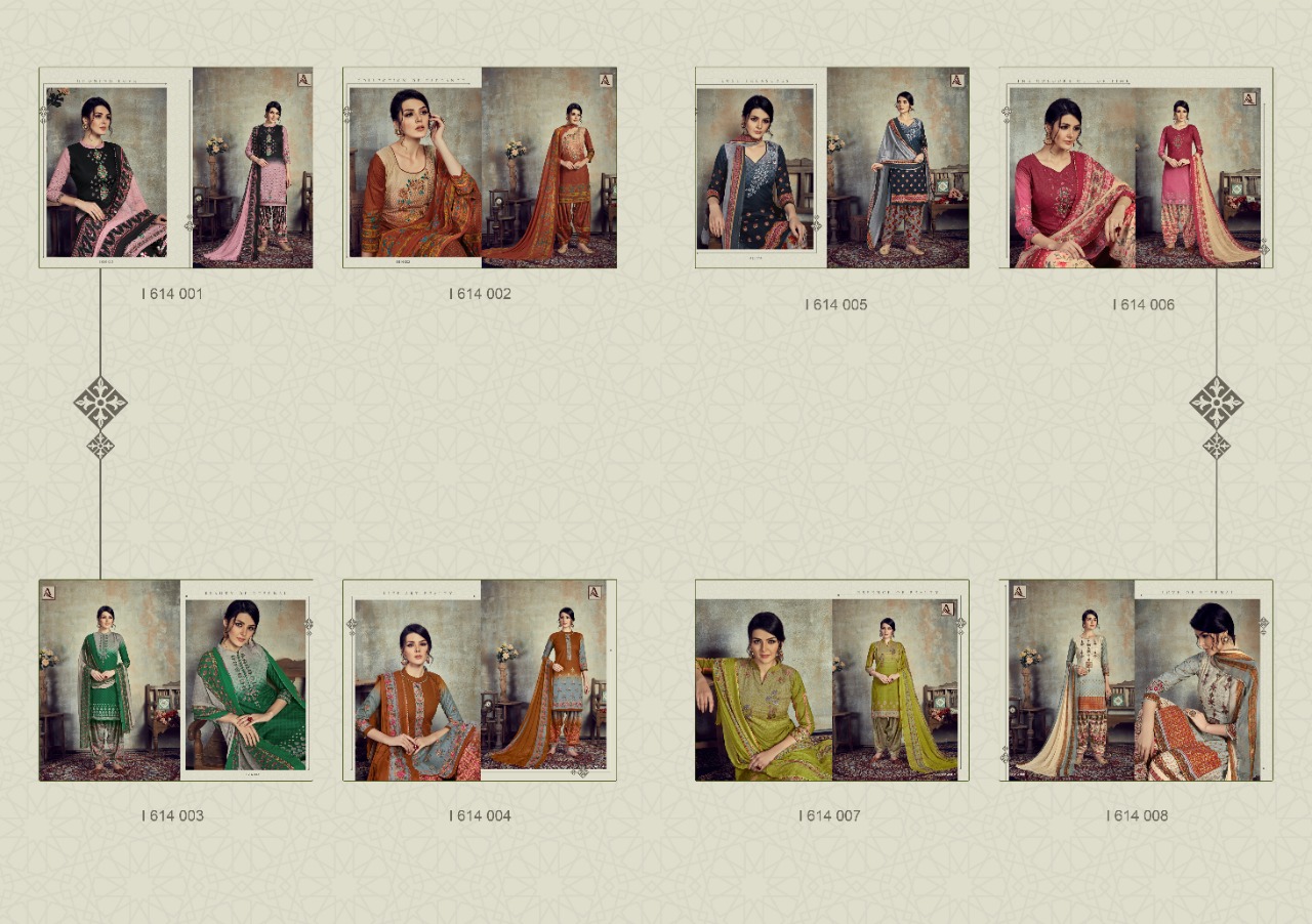 Alok Presents  Rang E Patiyala Designer Dress Material