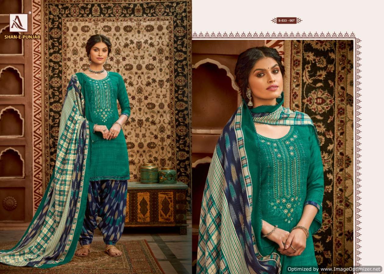 Alok Presents Shan E Punjab Vol 5 Pure Pashmina Collection