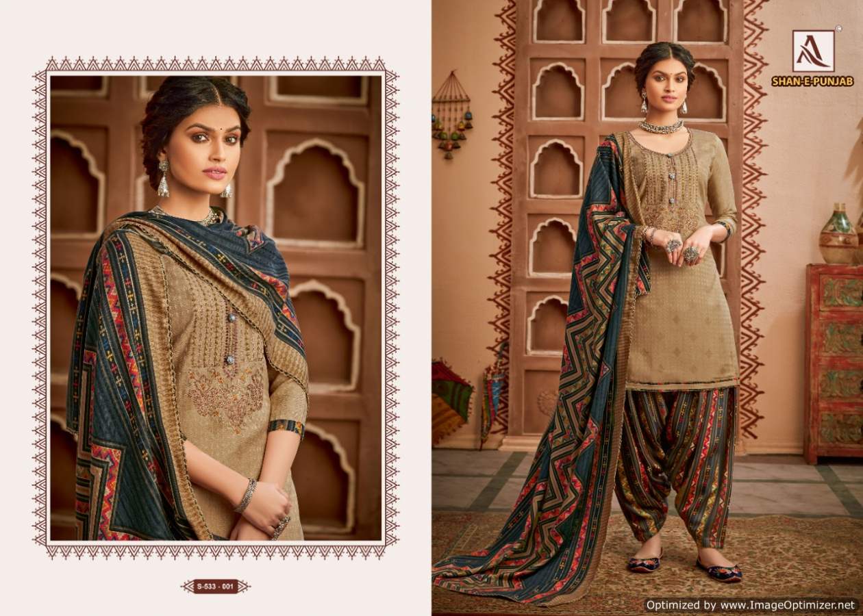 Alok Presents Shan E Punjab Vol 5 Pure Pashmina Collection