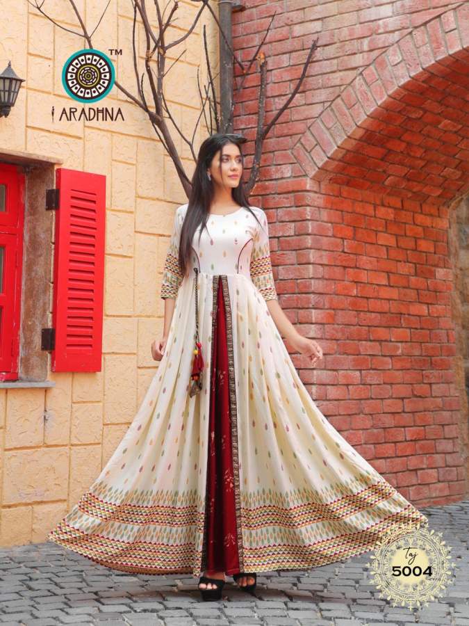 Aradhna Presents Taj  Vol 5  Exclusive Kurti Collection