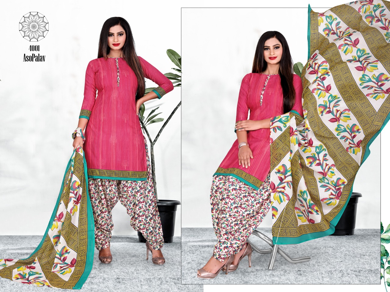 Asopalav  Vol 4 Designer Dress Material