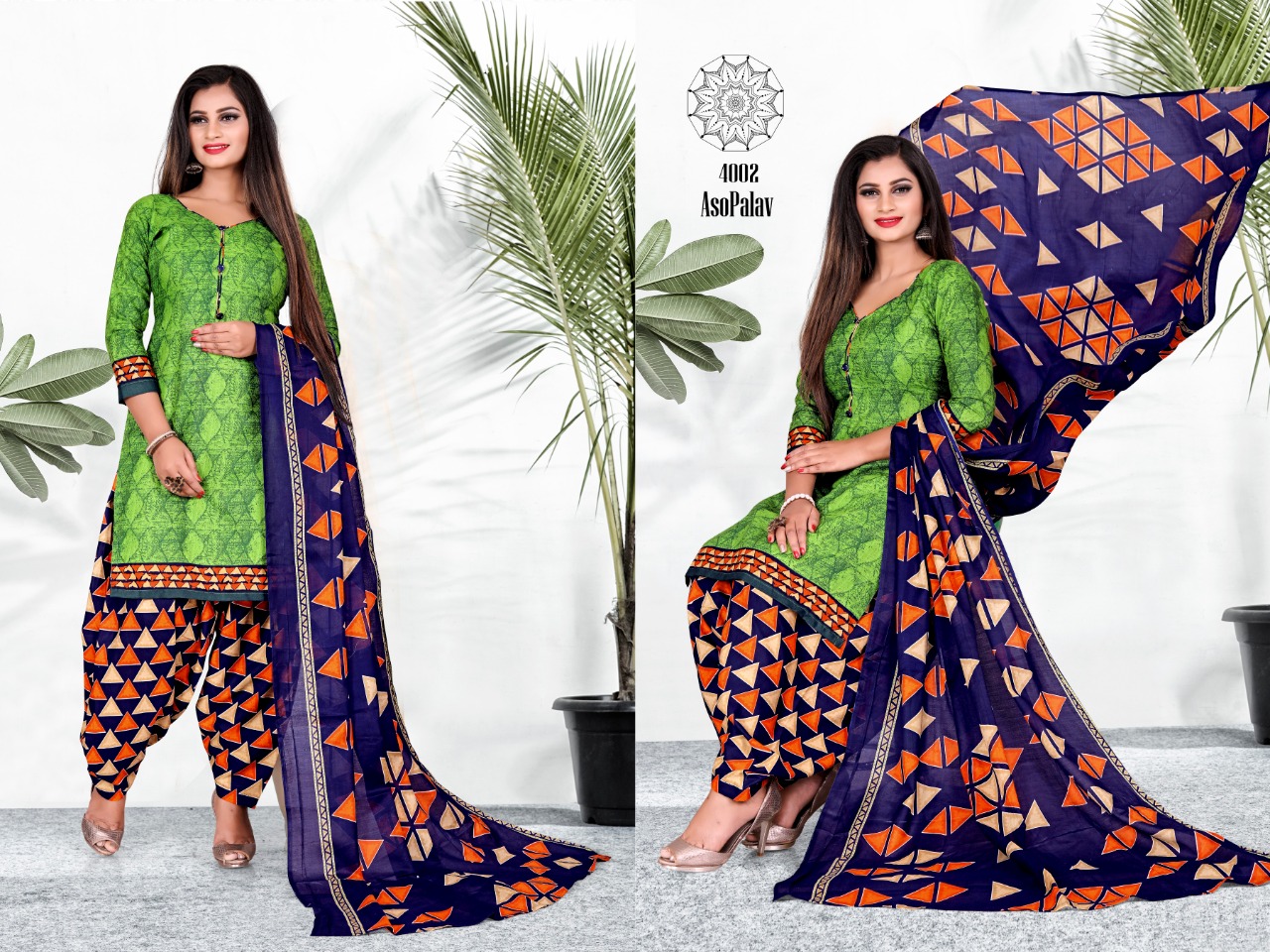 Asopalav  Vol 4 Designer Dress Material