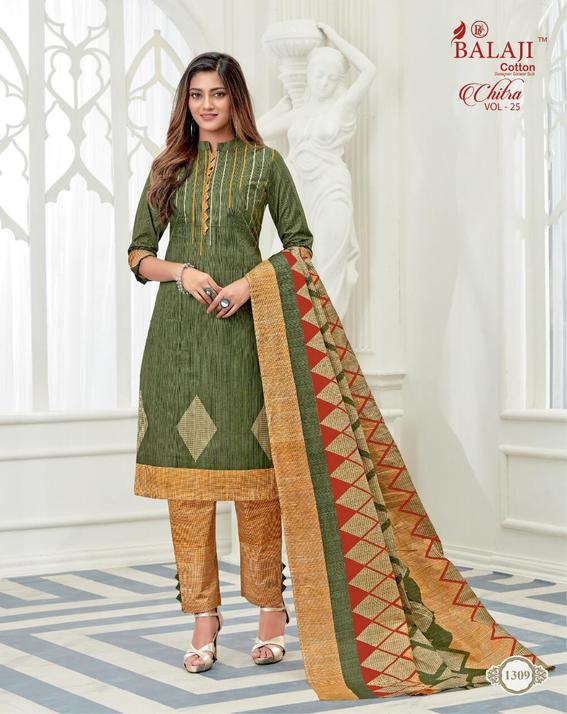 Balaji  Presents Chitra  Vol 25 Printed  Dress Material