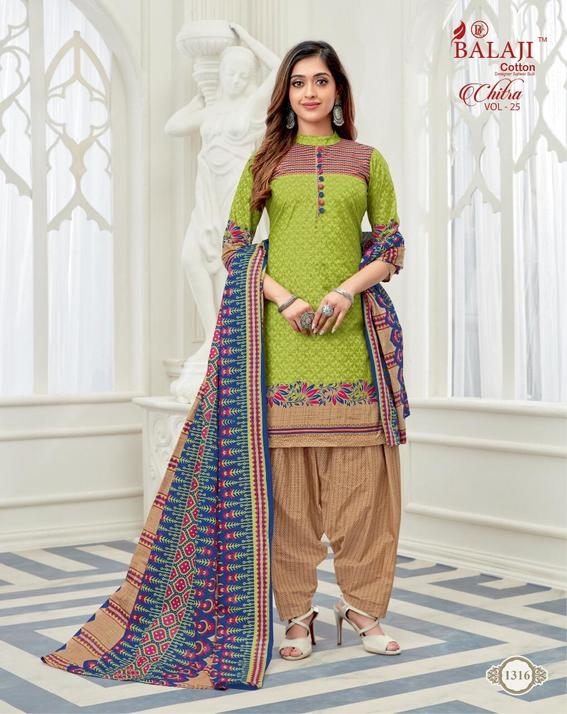 Balaji  Presents Chitra  Vol 25 Printed  Dress Material