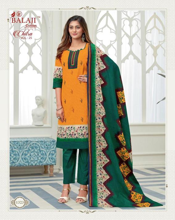 Balaji  Presents Chitra  Vol 25 Printed  Dress Material