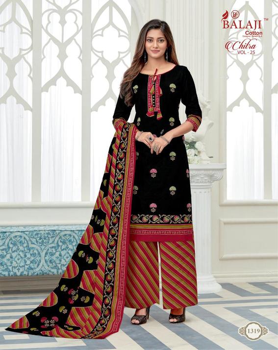 Balaji  Presents Chitra  Vol 25 Printed  Dress Material